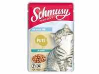 12 x 100 g Schmusy Ragout Kitten in Sauce Pute Katzenfutte nass