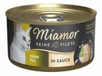 24x85g Miamor Feine Filets in Soße Huhn pur Katzenfutter nass