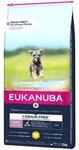 Sparpaket: 2x12kg Eukanuba Grain Free Puppy Small / Medium Breed Huhn Hundefutter