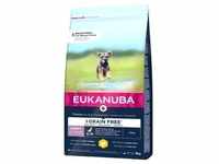 3kg Eukanuba Grain Free Puppy Small / Medium Breed Huhn Hundefutter trocken