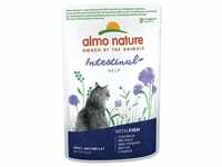 6 x 70 g Almo Nature Holistic Intestinal Help mit Fisch Katzennassfutter