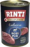 RINTI Singlefleisch 1 x 400 g - Ross pur (Hundefutter), Grundpreis: &euro; 6,73...