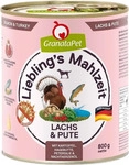 GranataPet Liebling's Mahlzeit 6 x 800 g - Lachs & Pute mit Kartoffel...