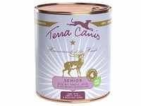 6 x 800 g Terra Canis Senior Getreidefrei Wild mit Tomate, Apfel und
