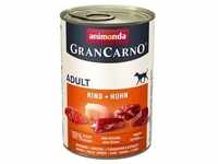6 x 400 g animonda GranCarno Original Adult Rind & Huhn Hundefutter nass