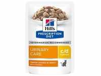 12x85g c/d Urinary Care Huhn Hill's Prescription Diet Katzenfutter nass