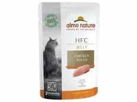 6x55g Almo Nature HFC Jelly Pouch Huhn Katzenfutter