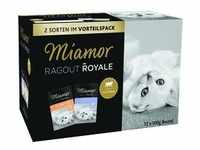 12x100g Ragout Royale Jelly Kitten: Geflügel & Rind Miamor Katzenfutter nass
