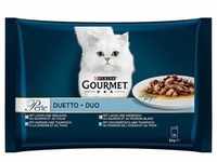 4 x 85g Gourmet Perle Mix III (4 Sorten) Katzenfutter nass