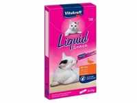 24 x15 g Vitakraft Cat Liquid-Snack Ente & ß-Glucane