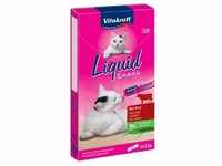 24 x 15 g Vitakraft Cat Liquid-Snack Rind & Inulin
