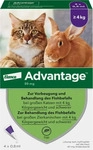 Advantage f&uuml;r Katzen und Zierkaninchen - 4 Pipetten x 0,8 ml (> 4kg)...