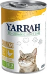 Yarrah Bio Chunks 1 x 405 g - Bio Huhn mit Bio Brennnesseln & Bio Tomaten in So&szlig;e