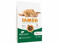10kg for Vitality Ausgewachsene Katzen mit Lamm IAMS Katzenfutter trocken zum
