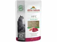 Sparpaket Almo Nature HFC Natural Pouch 24 x 55 g - Mixpaket Huhn & Thunfisch in