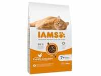 10kg for Vitality Ältere Katzen mit Frischem Huhn IAMS Katzenfutter trocken zum