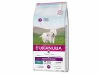 12kg Daily Care Adult Sensitive Skin Eukanuba Hundefutter Trocken zum...