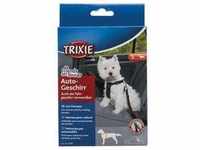 Trixie Auto-Geschirr für Hunde - Größe S: 30 - 60 cm Brustumfang schwarz