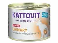 6 x 185 g Urinary - Kalb Kattovit Katzenfutter nass