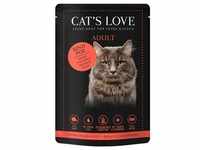 12x85g Cat's Love Rind pur Katzenfutter nass