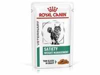 12 x 85 g Royal Canin Veterinary Feline Satiety Weight Management Katzennassfutter