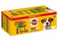 40x 100g Pedigree Frischebeutel Multipack (4 Varietäten in Soße) Hundefutter...