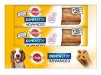 9 x 80 g Pedigree Dentastix Advanced für mittelgroße Hunde, Snack