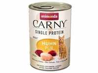 6 x 400 g animonda Carny Single Protein Adult mit Huhn pur Katze Nassfutter