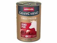 6 x 400 g animonda GranCarno Adult Single Protein Rind Pur Hundefutter nass