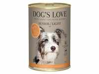 6x400g Dog ́s Love Senior Pute Hundefutter nass
