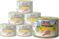 MAC's Cat Mono Sensitive 6 x 200 g - Pute (Katzenfutter), Grundpreis: &euro; 9,16 /