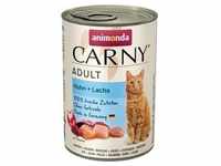 6 x 400 g animonda Carny Adult Huhn & Lachs Katzenfutter nass