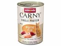 6 x 400 g animonda Carny Single Protein Adult mit Pute pur Katze Nassfutter