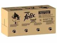 120x 85g Doppelt lecker Jumbopack: Felix "So gut wie es aussieht" Katzenfutter...