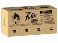 120x 85g Jumbopack: Felix "So gut wie es aussieht" Gemischte Vielfalt Katzenfutter
