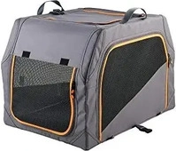 HUNTER Faltbare Hundebox mit Aluminium-Gestell - Gr&ouml;&szlig;e L: L 91 x B 61 x H 58 cm