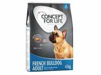 4 kg Französische Bulldogge Adult Concept for Life Hundefutter trocken