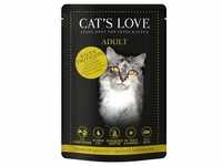 10 + 2 gratis! 12 x 85 g Cat's Love - Kalb & Truthahn