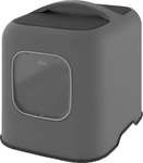 Rotho MyPet Katzentoilette BIALA - anthrazit (Katzenfutter) Schwarz