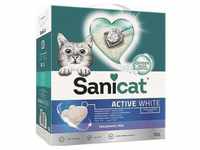 10 l Sanicat Active White Streu für Katzen