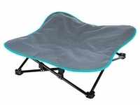 TRIXIE Camping-Bett für Hunde 69x20x69cm, dunkelgrau/petrol