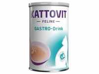 12x135ml Kattovit Gastro-Drink mit Huhn Ergänzungsfuttermittel für Katzen