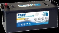 Exide NBA-912, Exide 12v/1030 Cca Gel Equipment Es2400 Battery 210ah Durchsichtig