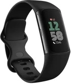 Fitbit Fitness-Tracker Charge 6 obsidian schwarz, Puls-, SpO2-, EKG-Messung, GPS,
