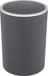 Wenko M&uuml;lleimer Inca, anthrazit, Kosmetikeimer aus Kunststoff, 5 Liter
