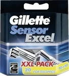Gillette Rasierklingen Sensor Excel, f&uuml;r Herrenrasierer, 2-fach Klinge, 20 St&uuml;ck,