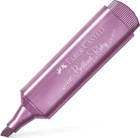 Faber-Castell Textmarker TL 46 Metallic, Strichbreite 1 - 5mm, brilliant ruby