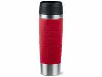 Emsa Isolierbecher Travel Mug N2022200, 500 ml, hält 6h warm, Edelstahl