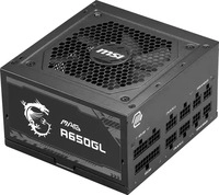 MSI PC-Netzteil MAG A650GL, ATX 3.1, 650 Watt, vollmodular, Silent-K&uuml;hlung,