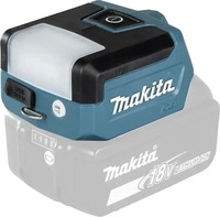 Makita Arbeitsleuchte DML817 LED, f&uuml;r 14,4V / 18V Akkus, mit Powerbank, 300 Lumen